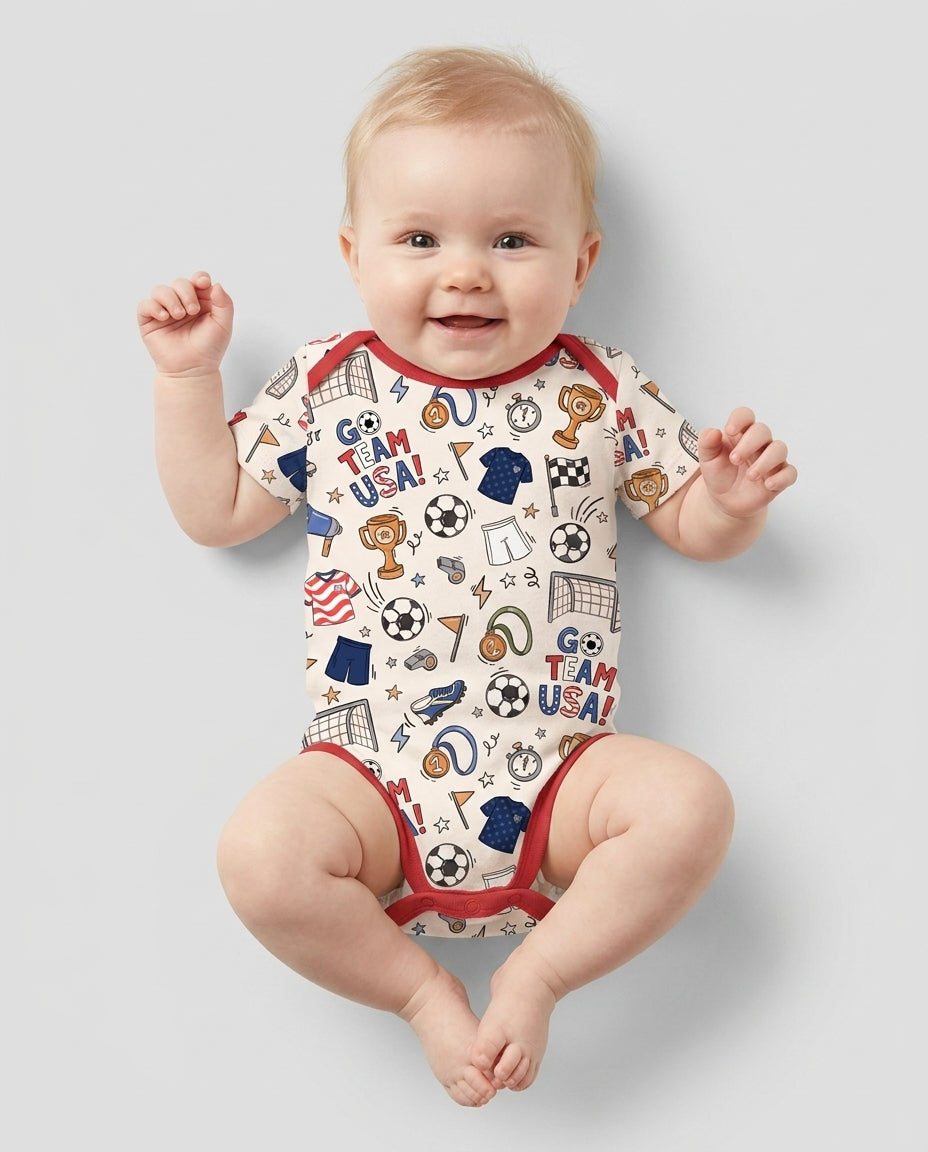 Soccer Go Team USA Bamboo Bodysuit