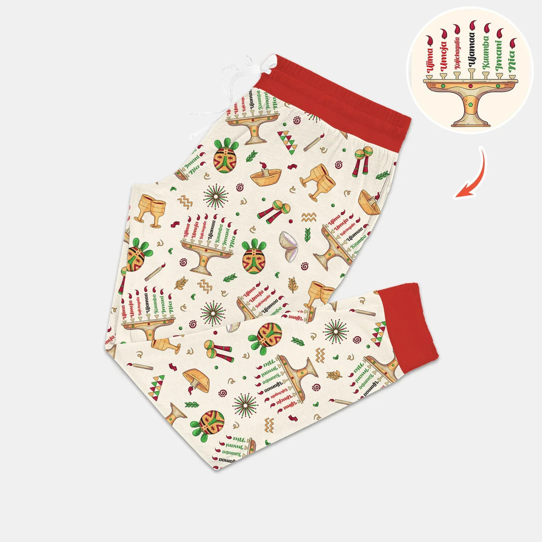 Happy Kwanzaa Bamboo Women Pajama Set