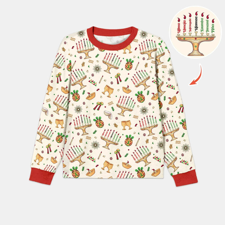 Happy Kwanzaa Bamboo Men's Pajama Set