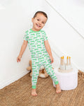 Later Gator Bamboo Two Piece Short Sleeve Pajama Set