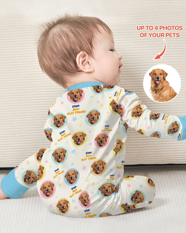 New Best Friend Custom Name And Pet Photos Convertible Zippy