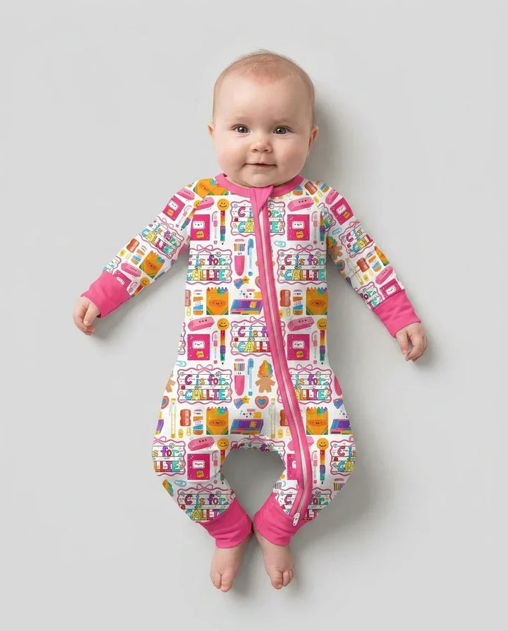 Custom Name Classroom Cuties Bamboo Convertible Zippy