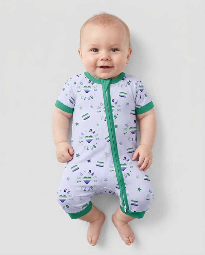 Love Makes Family Bamboo Shorty Zippy