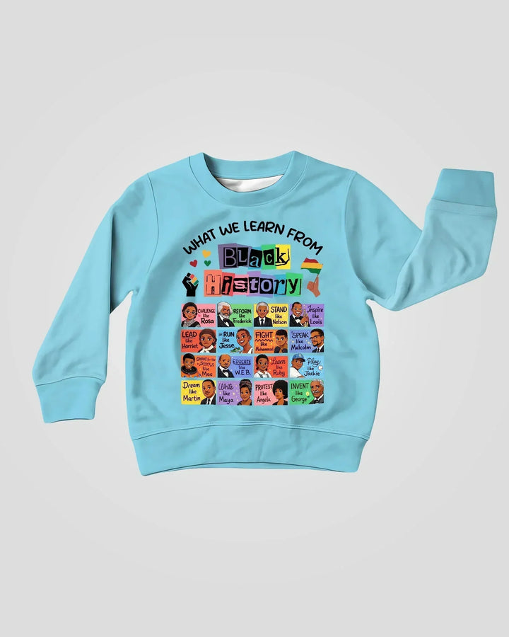 Black Month History Bamboo Crewneck Sweatshirt