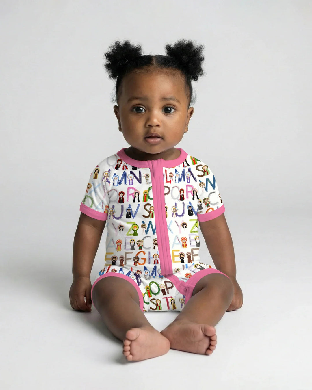 Saint ABCs Bamboo Shorty Zippy