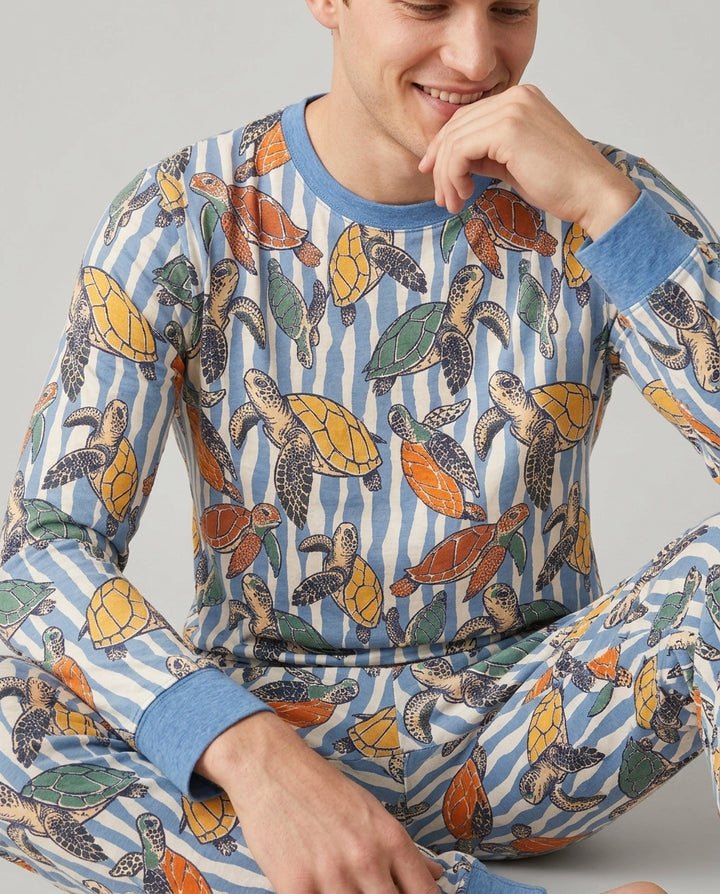 Turtle Bay Family Matching Bamboo Men's Pajama Set