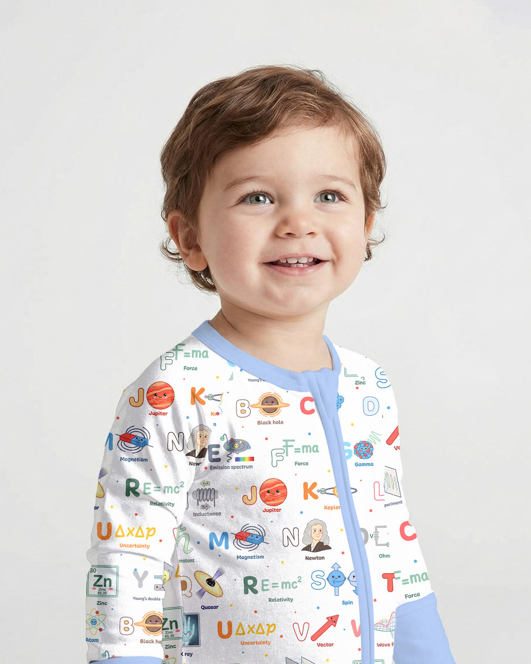 The Physics Alphabet Bamboo Convertible Zippy