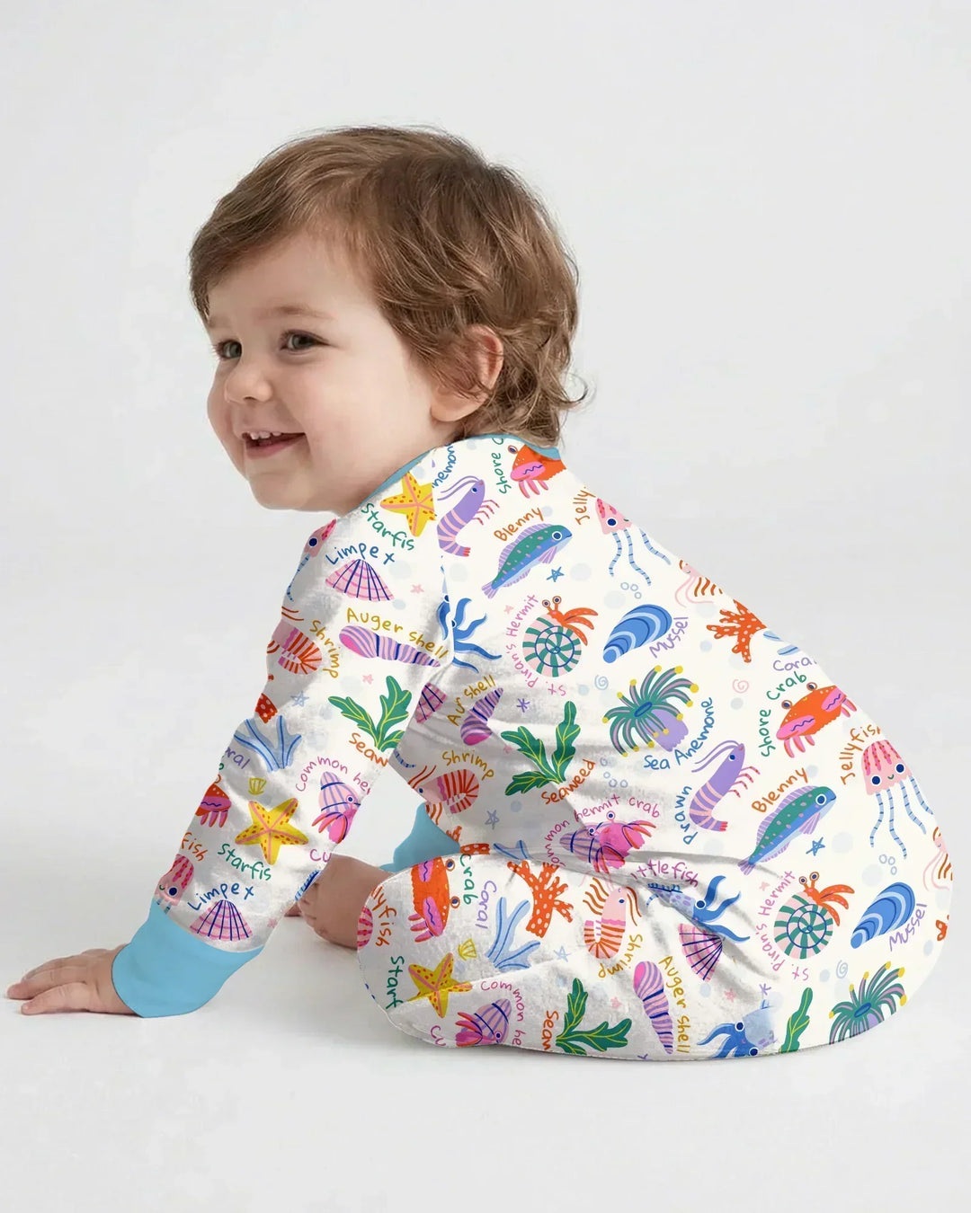 Tide Pool Pals Bamboo Convertible Zippy