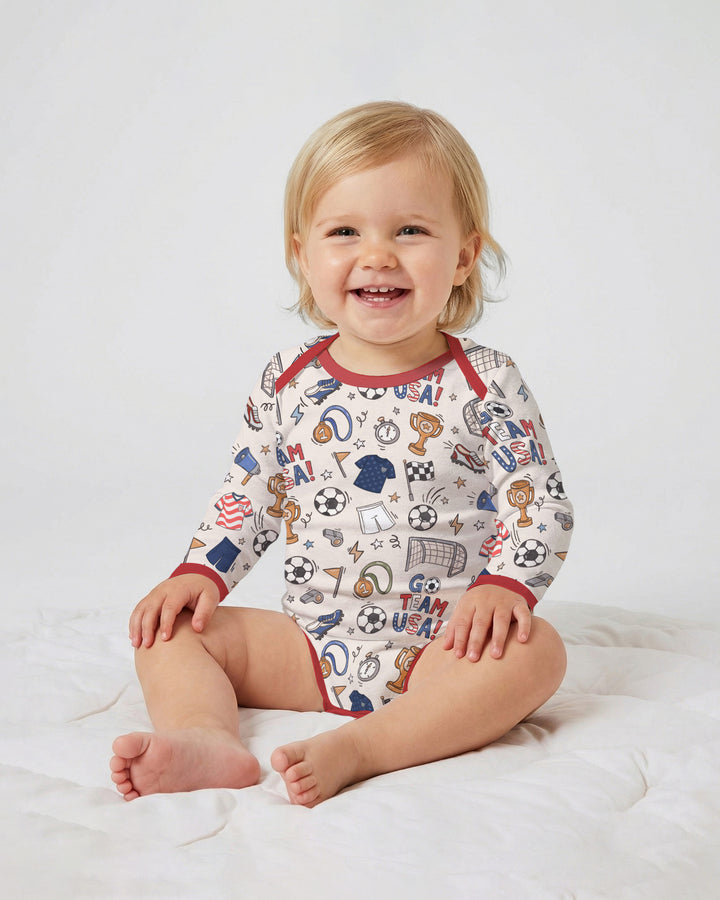 Soccer Go Team USA Bamboo Bodysuit