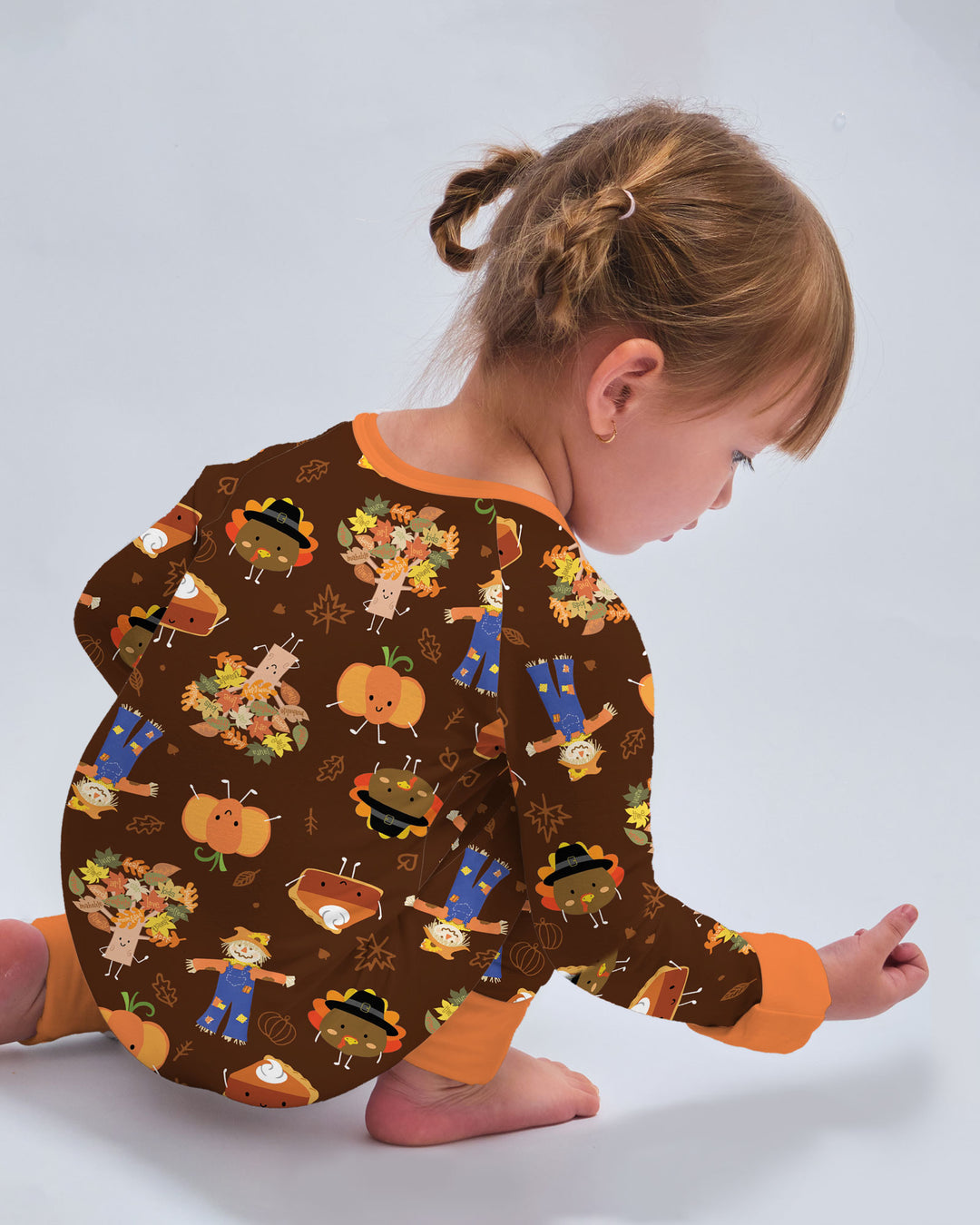 Thanksgiving Festive Bamboo Convertible Zippy