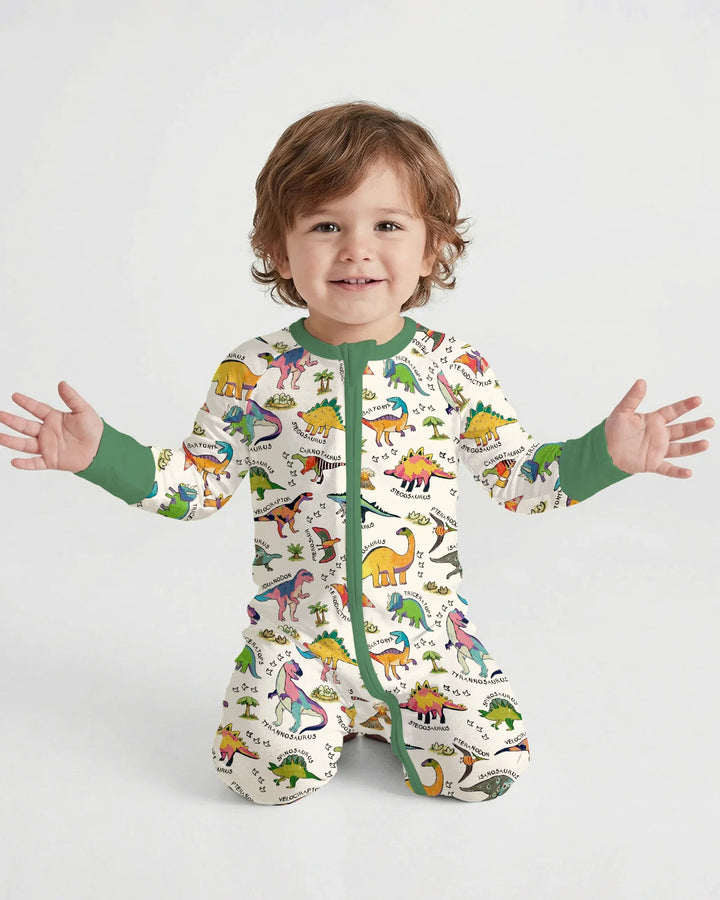 All The Dino Types Bamboo Convertible Zippy