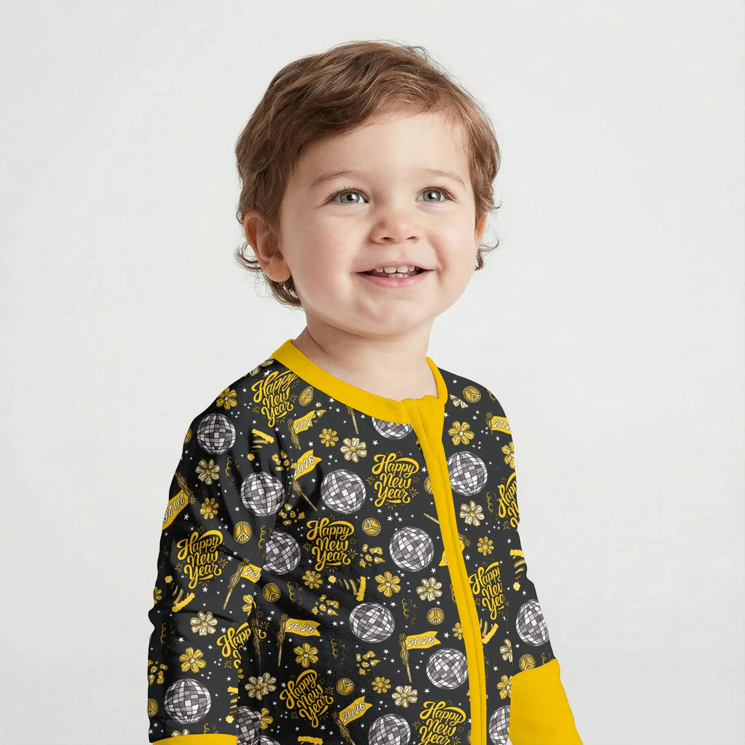 Disco New Years Eve Bamboo Convertible Zippy