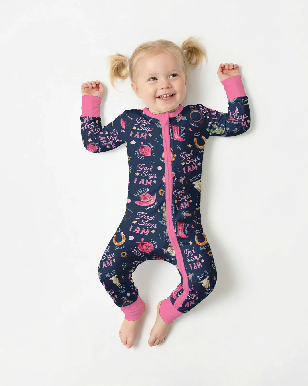 God Says I Am Western Faith Bamboo Convertible Zippy