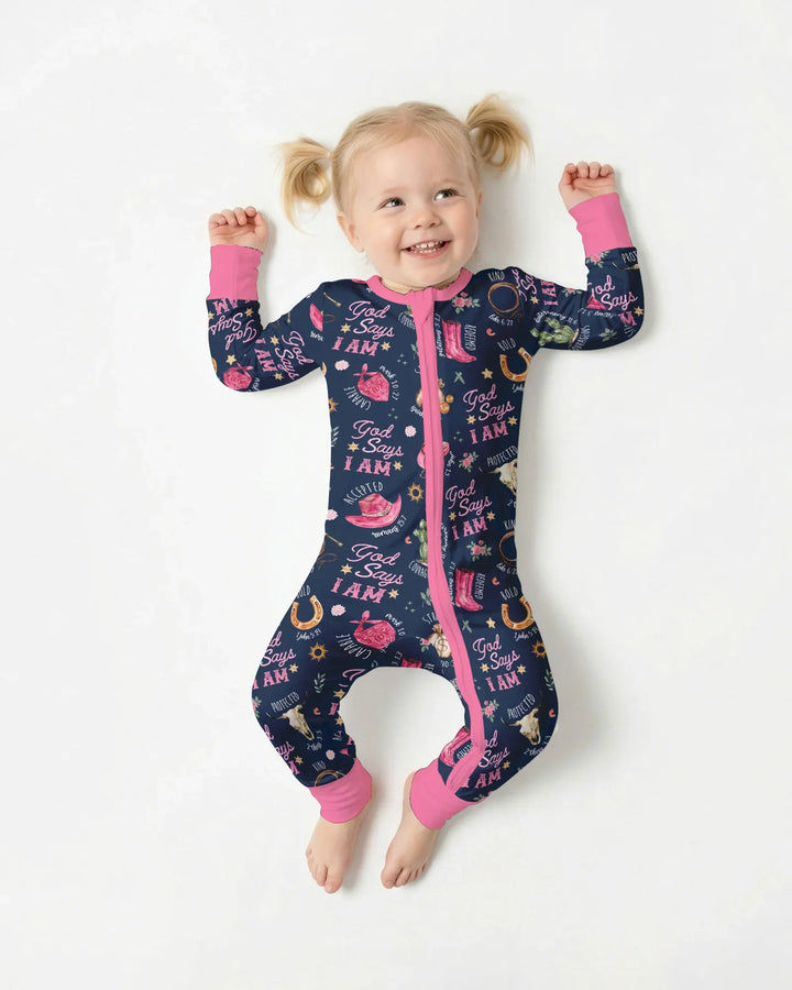 God Says I Am Western Faith Bamboo Convertible Zippy