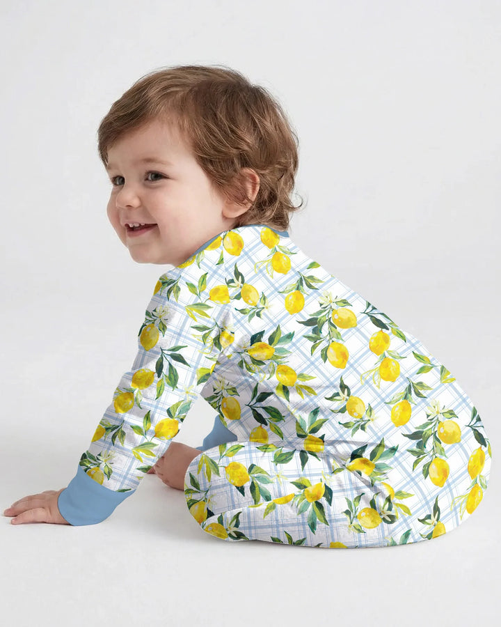 Mediterranean Lemons Family Matching Bamboo Convertible Zippy