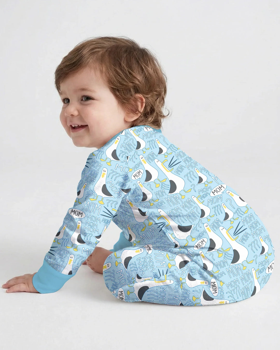 Funny Seagull MOM Convertible Zippy