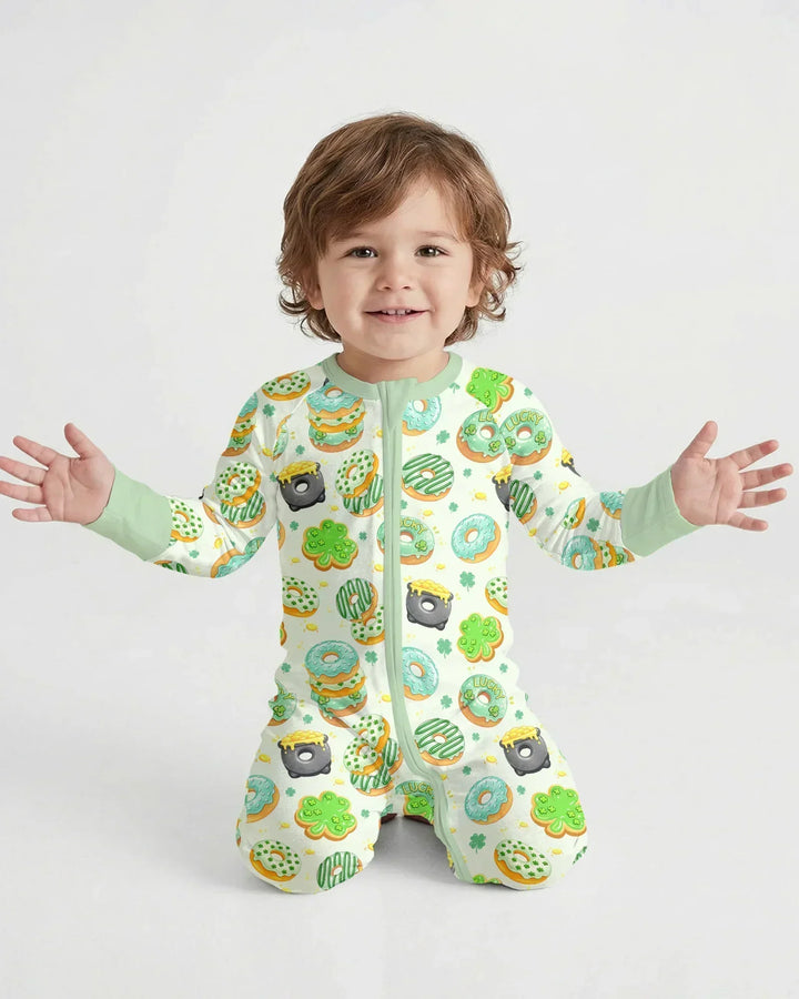 St. Patrick's Day Donut Bamboo Convertible Zippy