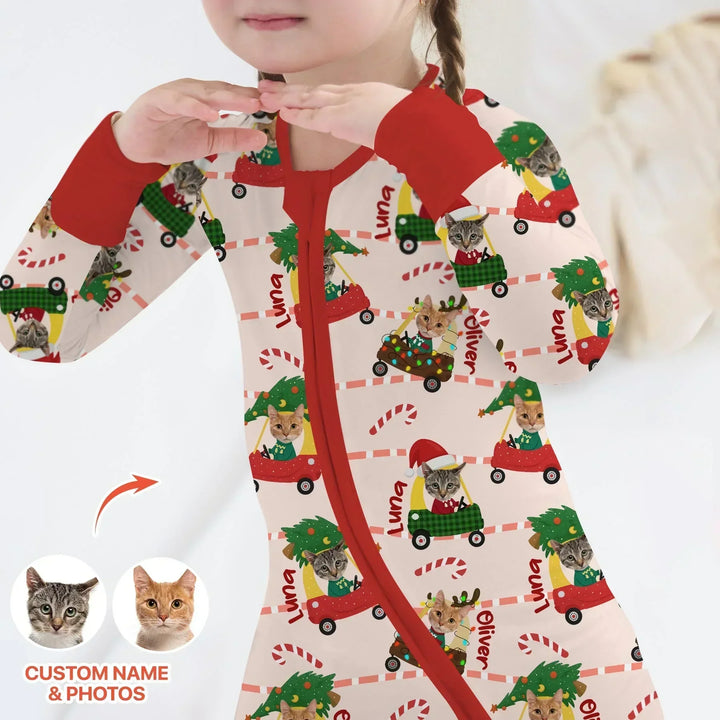 Custom Pet Photo Christmas Tikes Car Bamboo Convertible Zippy