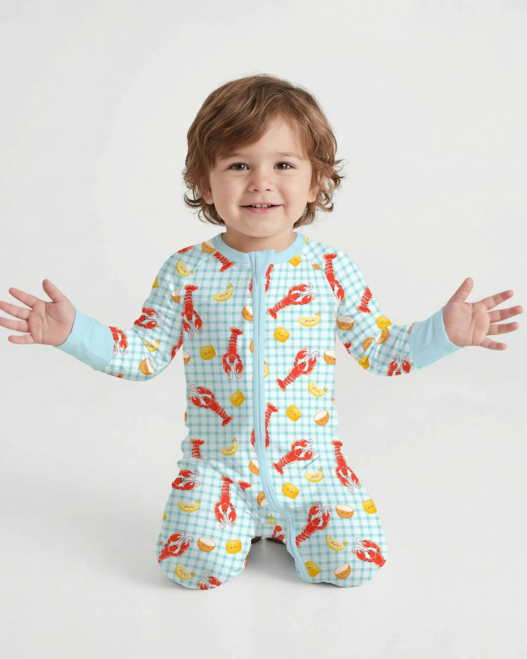 Preppy Crawfish Season Bamboo Convertible Zippy