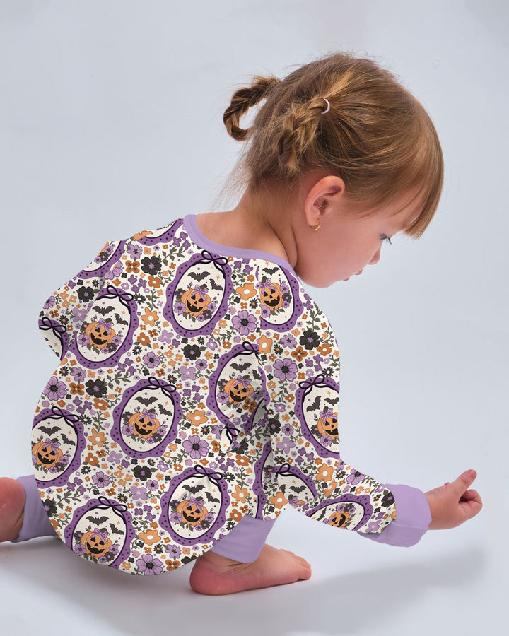 Pumpkin Cameo Garden Bamboo Convertible Zippy