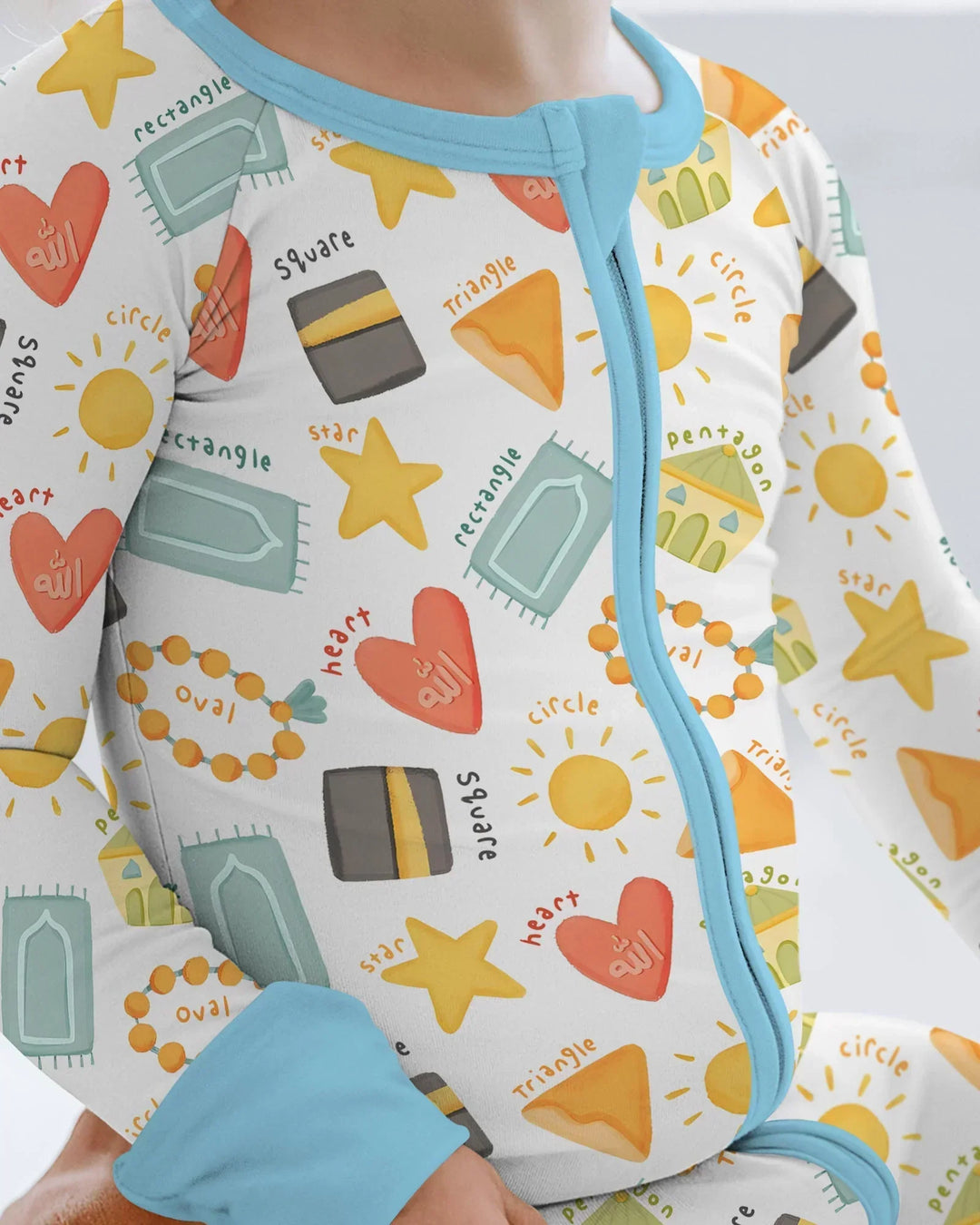 Islamic Shapes Bamboo Convertible Zippy