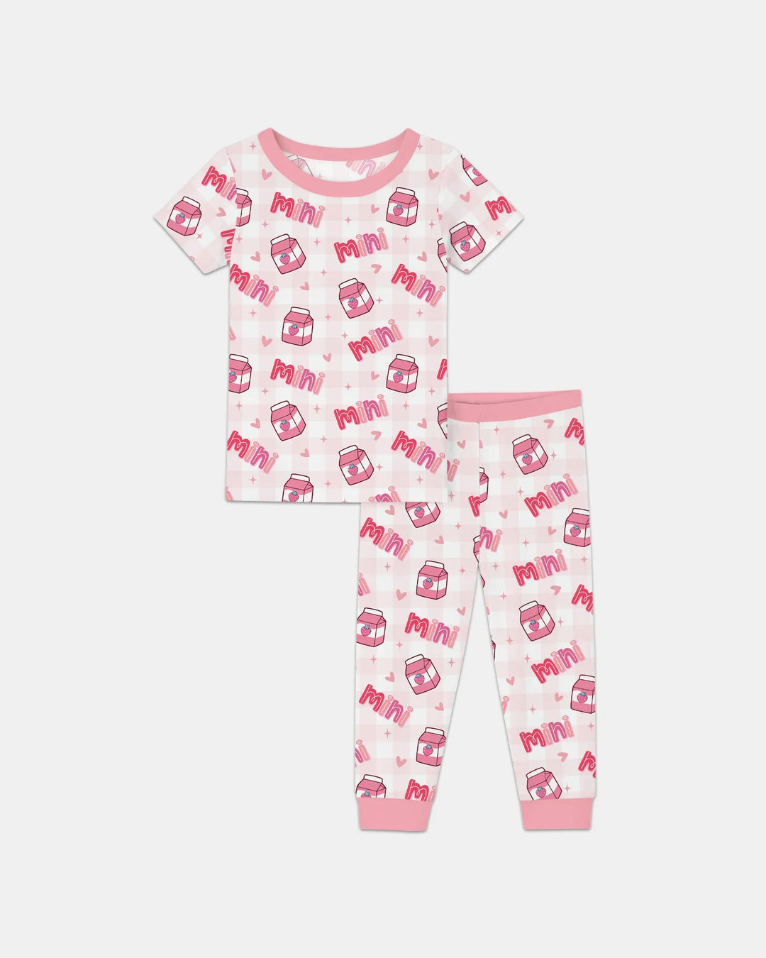 Mama & Mini Mother's Day 2026 Bamboo Two Piece Short Sleeve Pajama Set