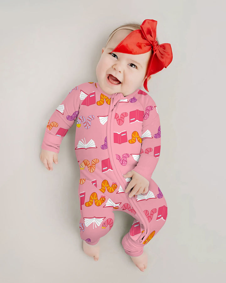 Bookworm Family Matching Bamboo Convertible Zippy