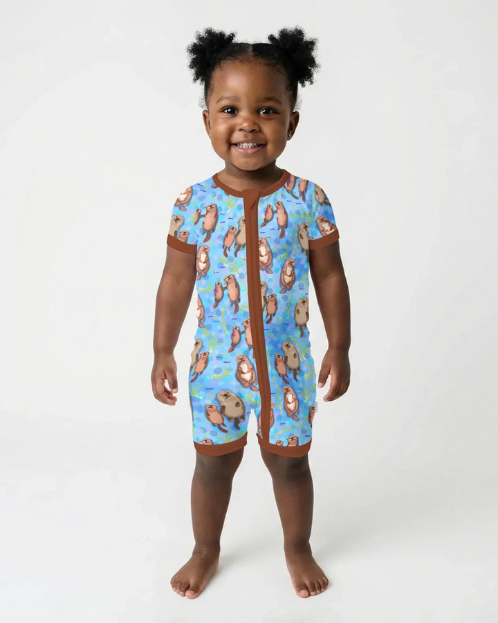 Otterly Together Bamboo Shorty Zippy
