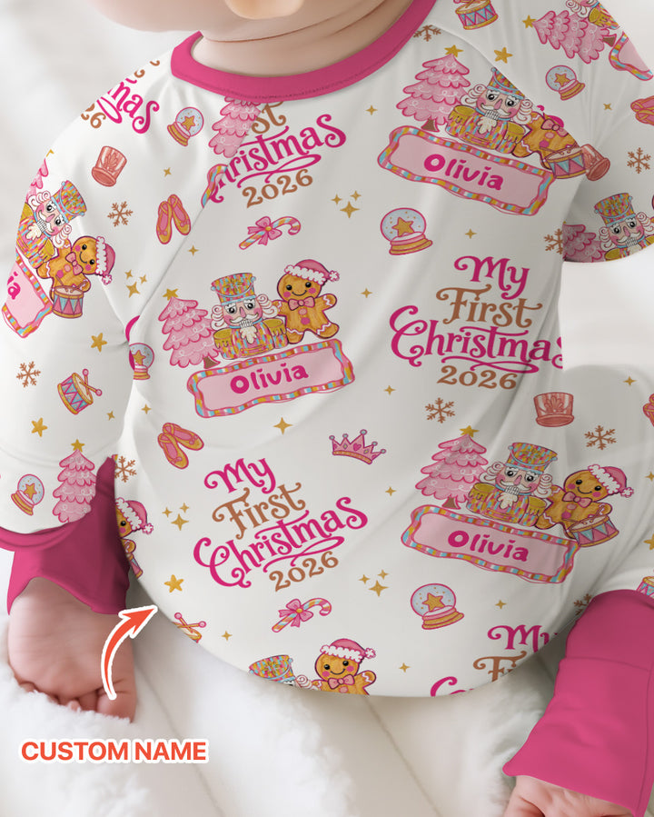 Custom Name Nutcracker Christmas Tale Bamboo Convertible Zippy