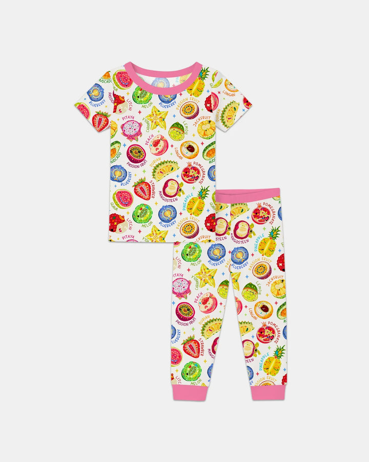 Juicy World Bamboo Two Piece Short Sleeve Pajama Set