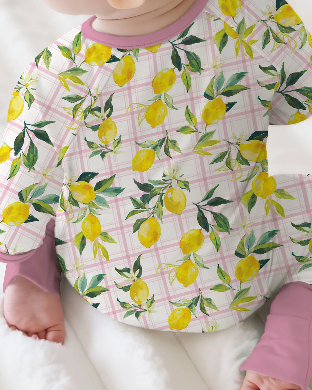 Mediterranean Lemons Family Matching Bamboo Convertible Zippy