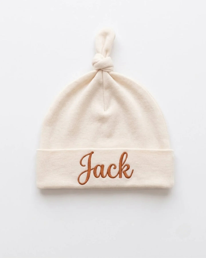 Personalized Cutest Little Pumpkin Embroidered Bamboo Hat
