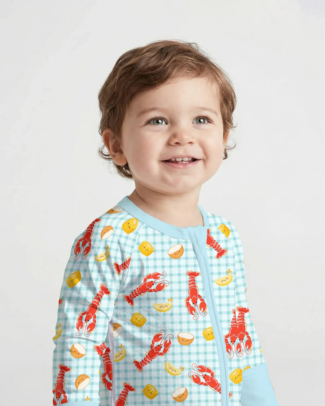 Preppy Crawfish Season Bamboo Convertible Zippy