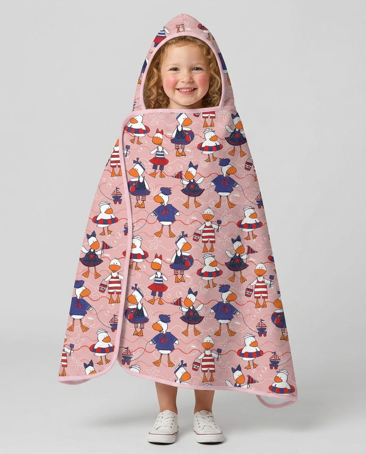 Freedom Floaties Family Matching Bamboo Beach Towel