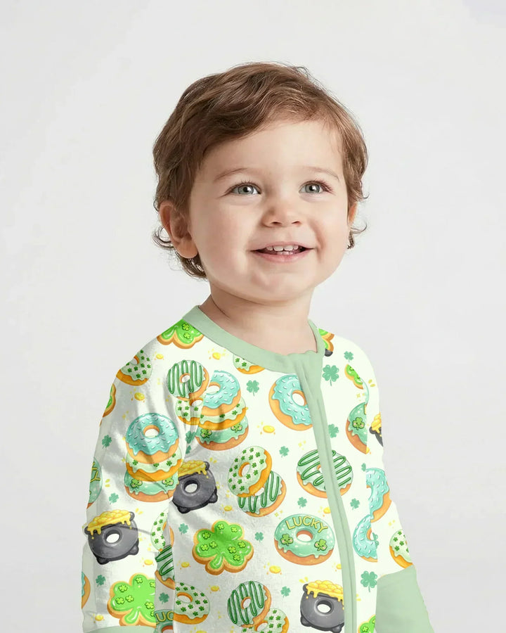St. Patrick's Day Donut Bamboo Convertible Zippy