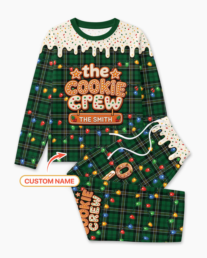 The Cookie Crew Custom Name Bamboo Men's Pajama Set
