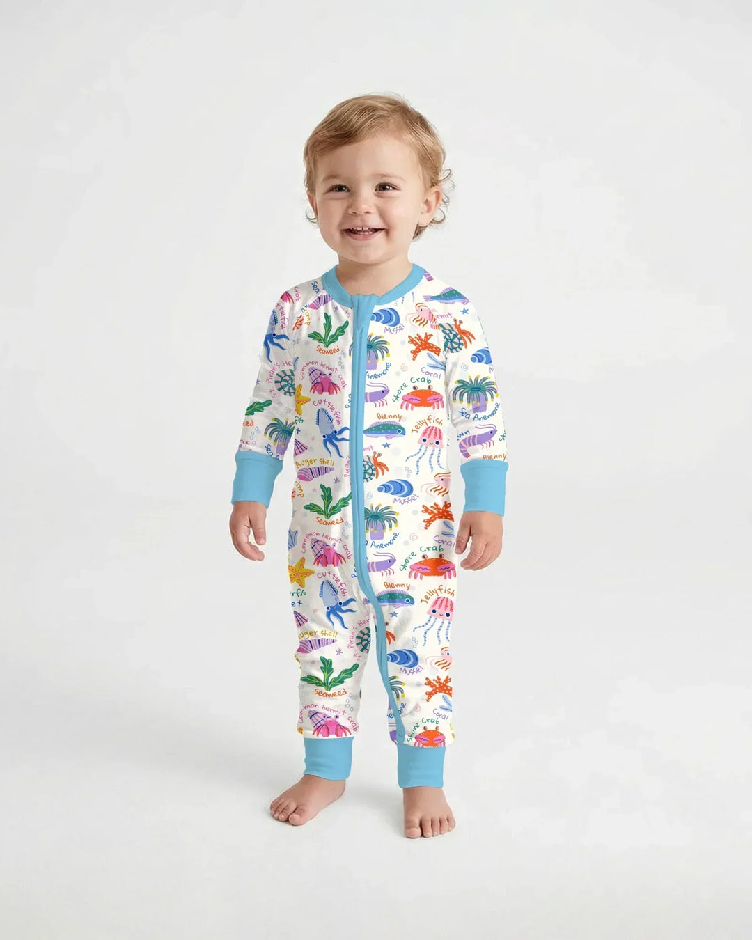 Tide Pool Pals Bamboo Convertible Zippy