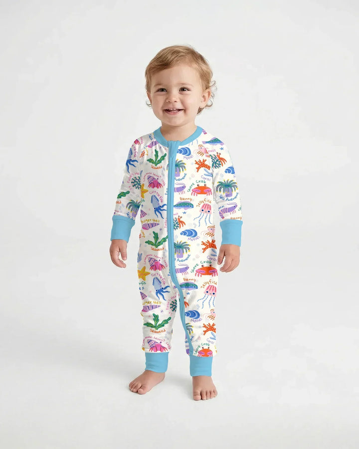 Tide Pool Pals Bamboo Convertible Zippy