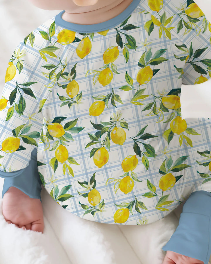 Mediterranean Lemons Family Matching Bamboo Convertible Zippy