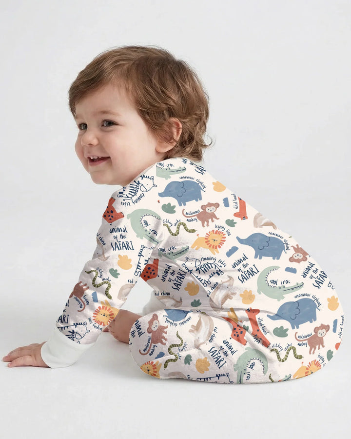 Funny African Animals Bamboo Convertible Zippy