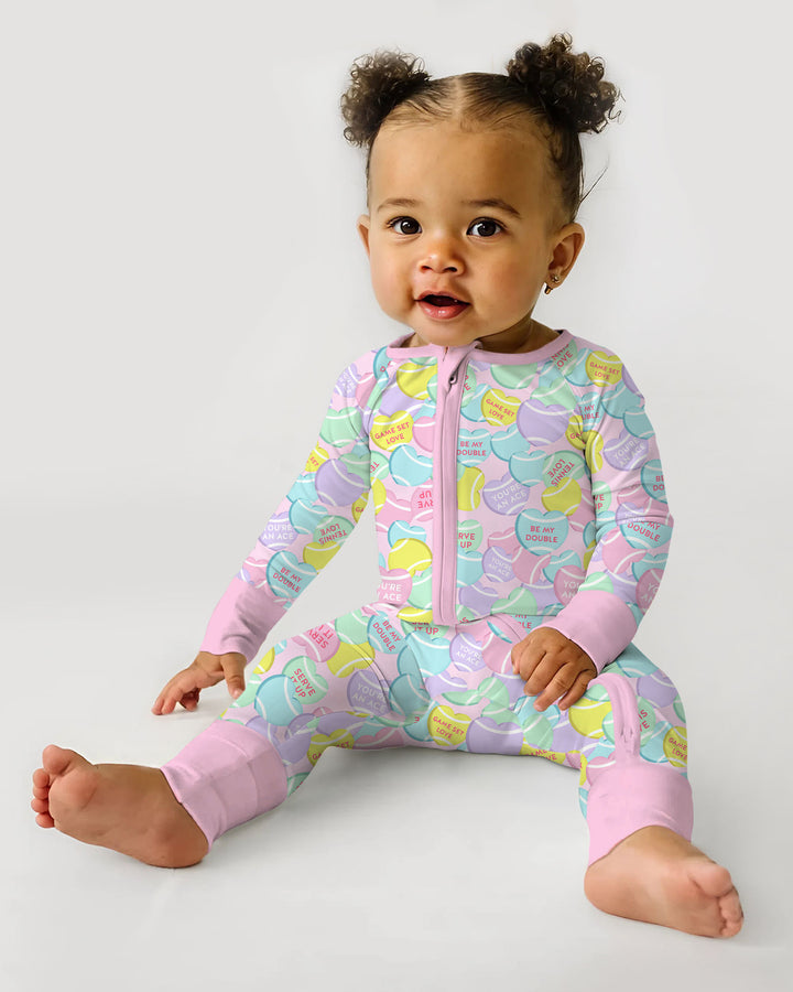 Tennis Candy Family Matching Bamboo Convertible Zippy