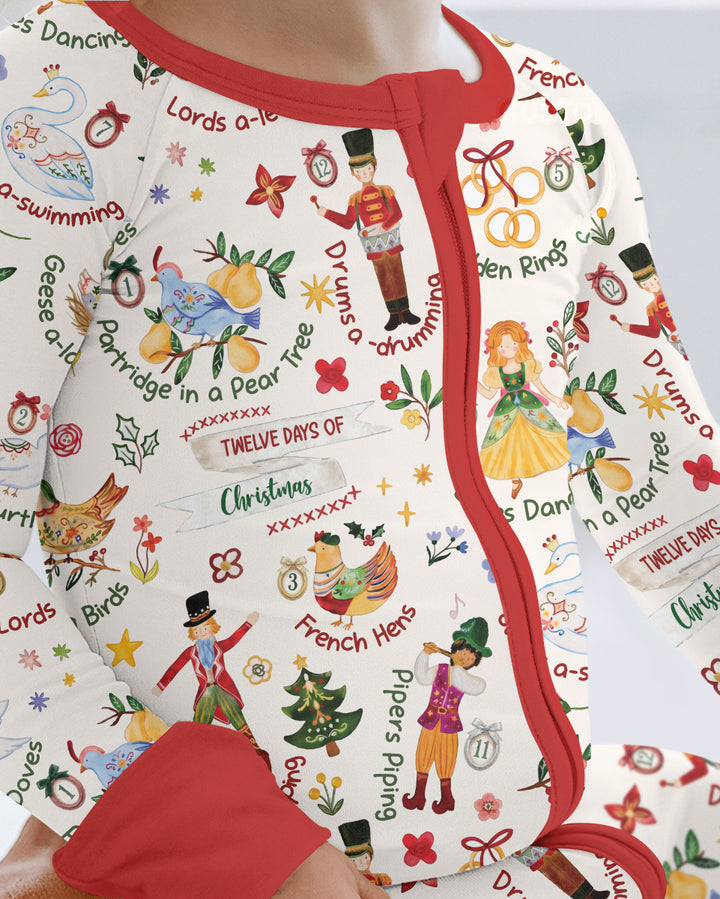 The 12 Days of Christmas Bamboo Convertible Zippy