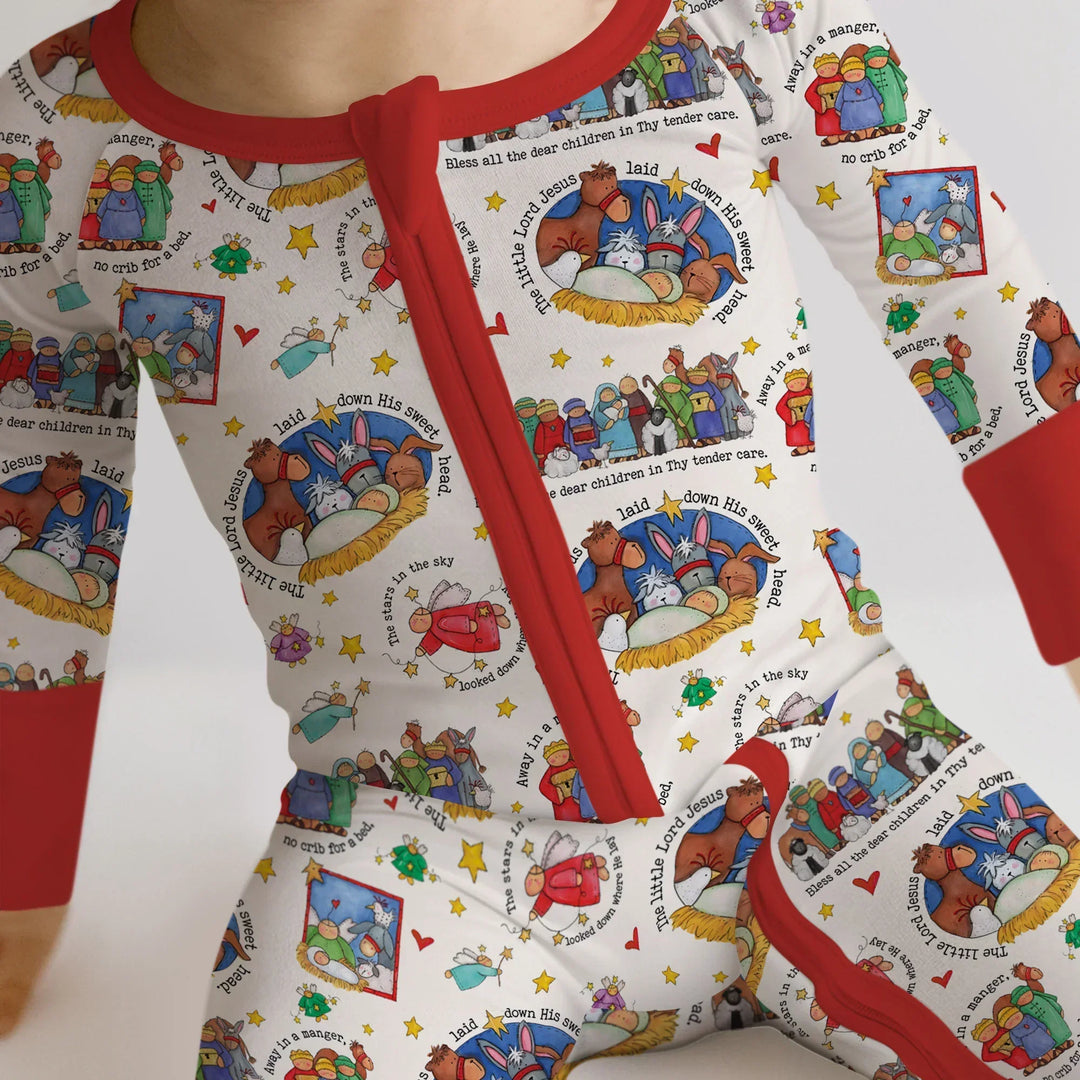 Away In A Manger Blessings Bamboo Convertible Zippy