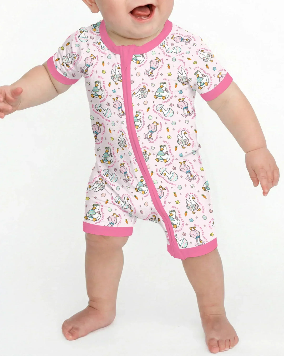 Easter Silly Goose Bamboo Shorty Zippy