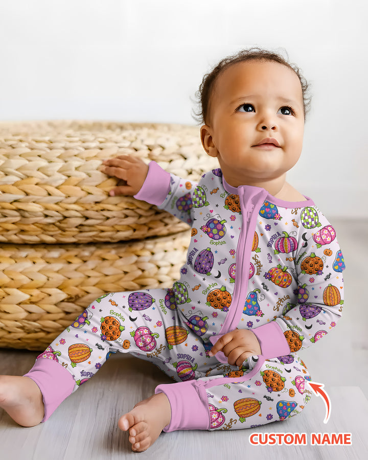Boo-tiful Pumpkins Bamboo Convertible Zippy