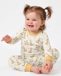 You Bet Giraffe I'm Cute Bamboo Two Piece Long Sleeve Pajama Set