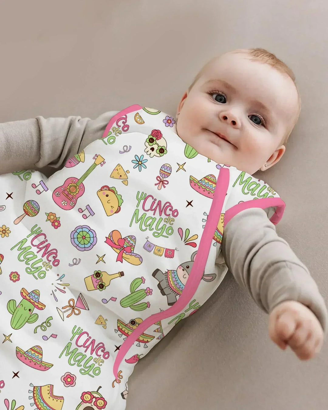 Cinco de Mayo Fiesta Bamboo Sleep Bag