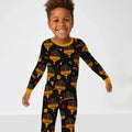 Kwanzaa Lights Bamboo Two Piece Long Sleeve Pajama Set