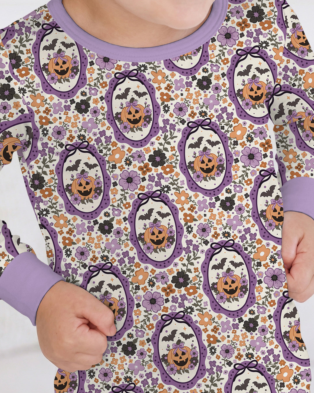 Template Bamboo Two Piece Long Sleeve Pyjamas Set
