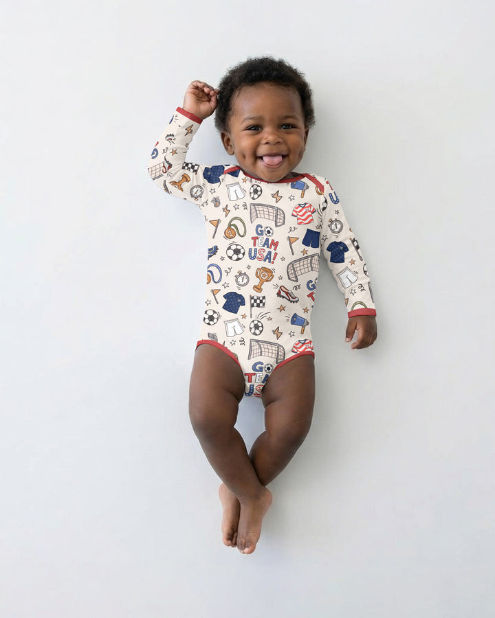 Soccer Go Team USA Bamboo Bodysuit